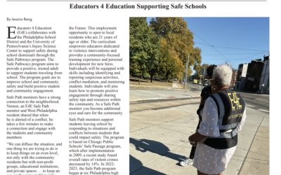 Educators 4 Education Ensuring Safer School Routes